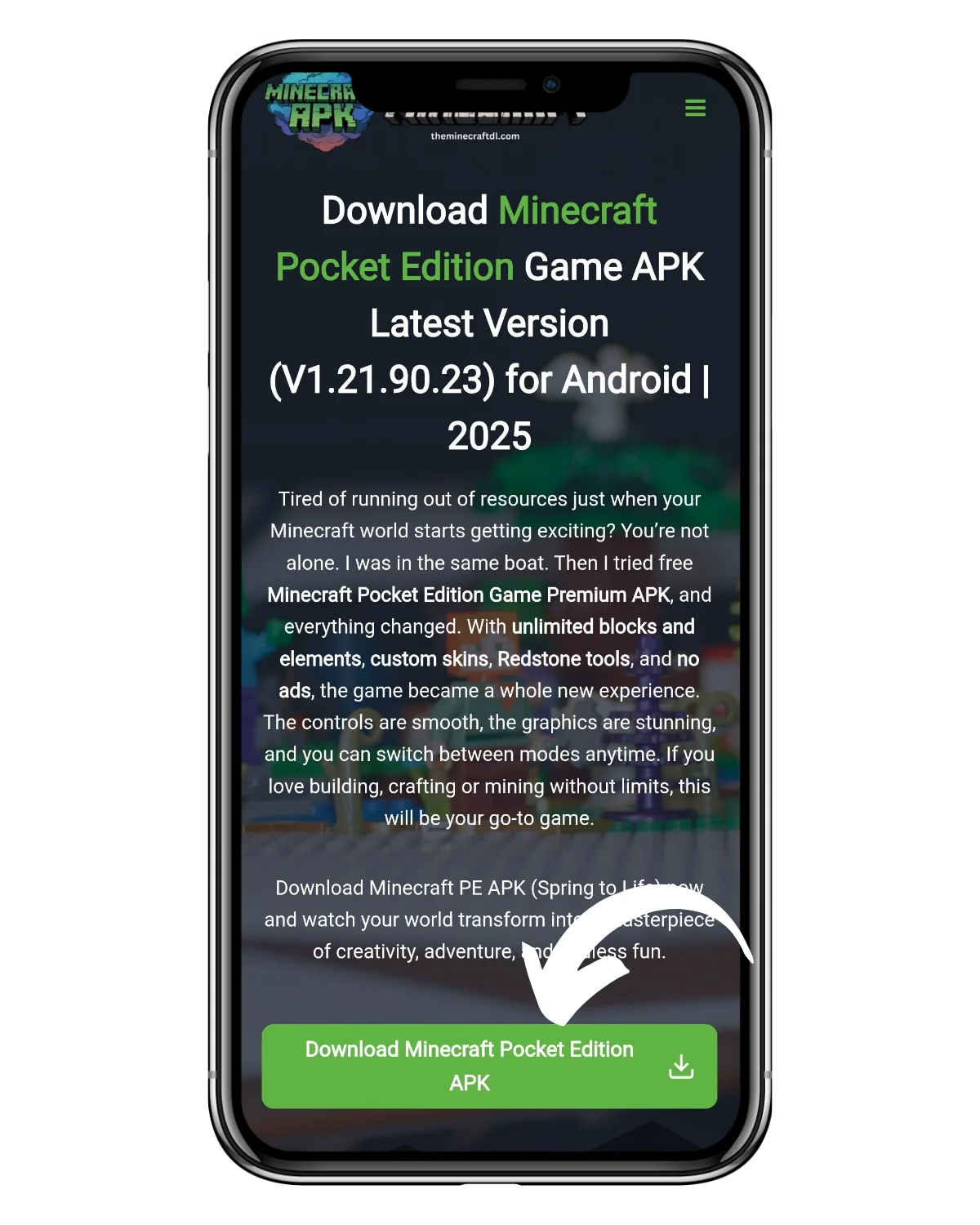 How to Download and Install Minecraft Pocket Edition Game APK for Android
